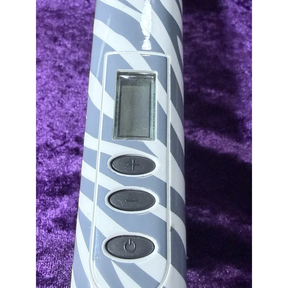CHI Smart Flat Iron Grey Zebra Digital Titanium Hairstyling